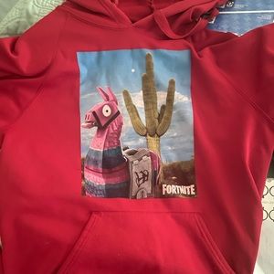 Girls Fortnite sweatshirt Medium